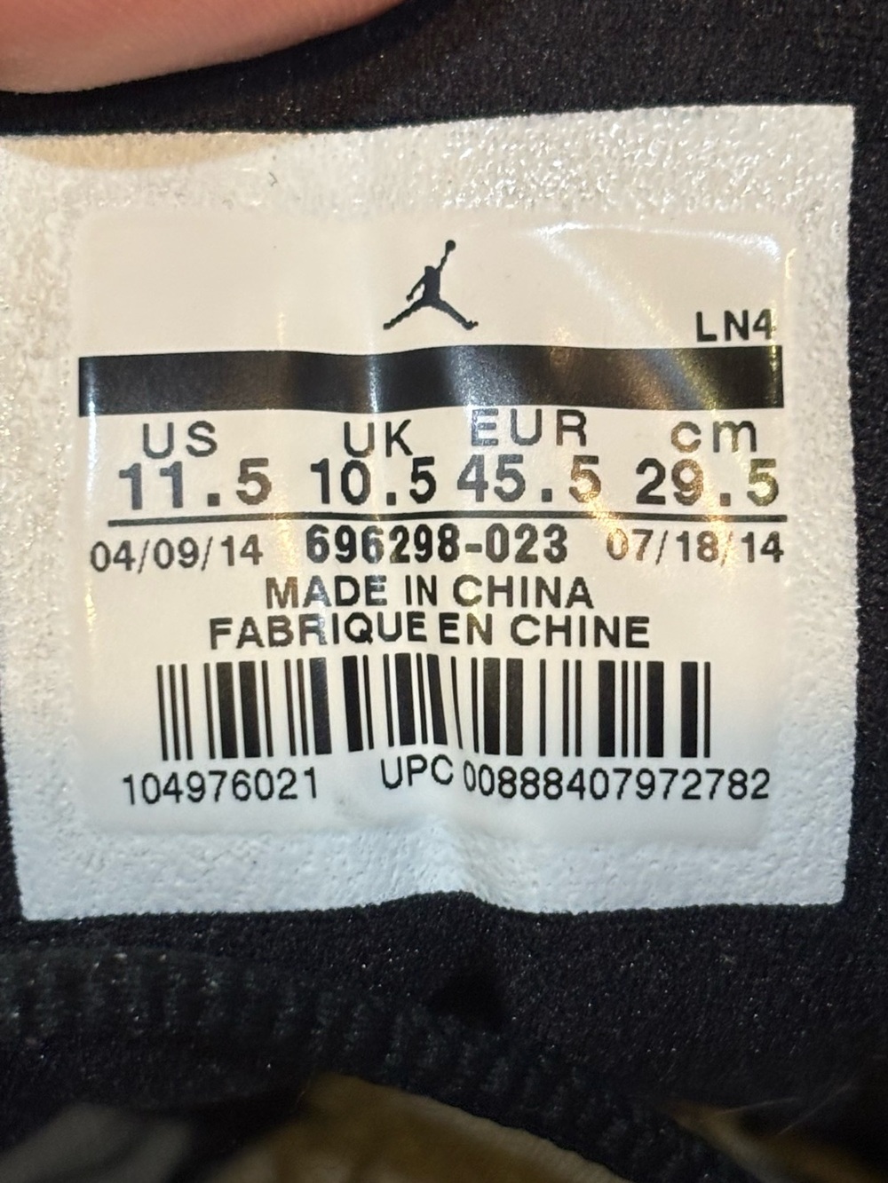 Nike Air Jordan 13 Retro Reflective Silver Infrared 23 696298-023 Size 11.5 - Picture 2 of 14